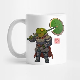 Frog Fighter Fantasy Armored Heavy Warrior Mug